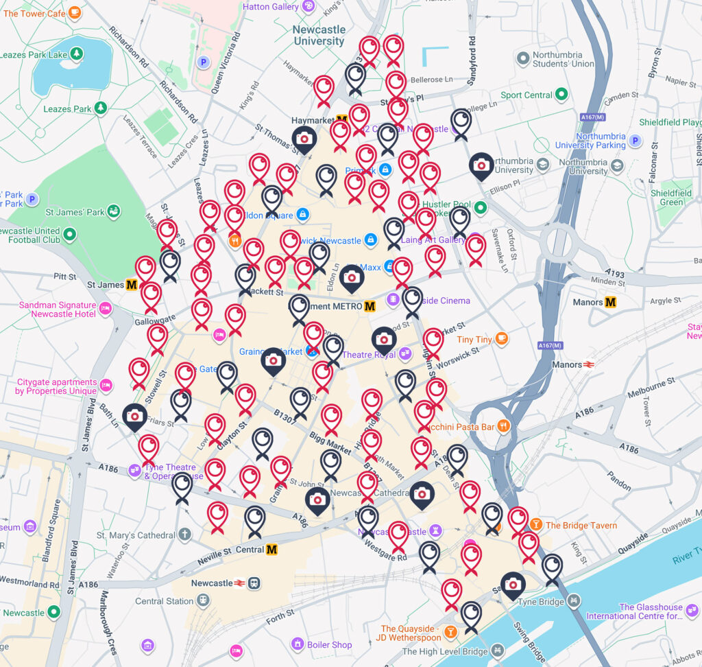Newcastle Treasure hunt